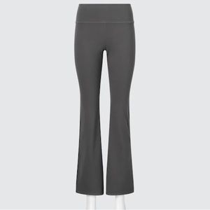 Grey Uniqlo Flared Leggings